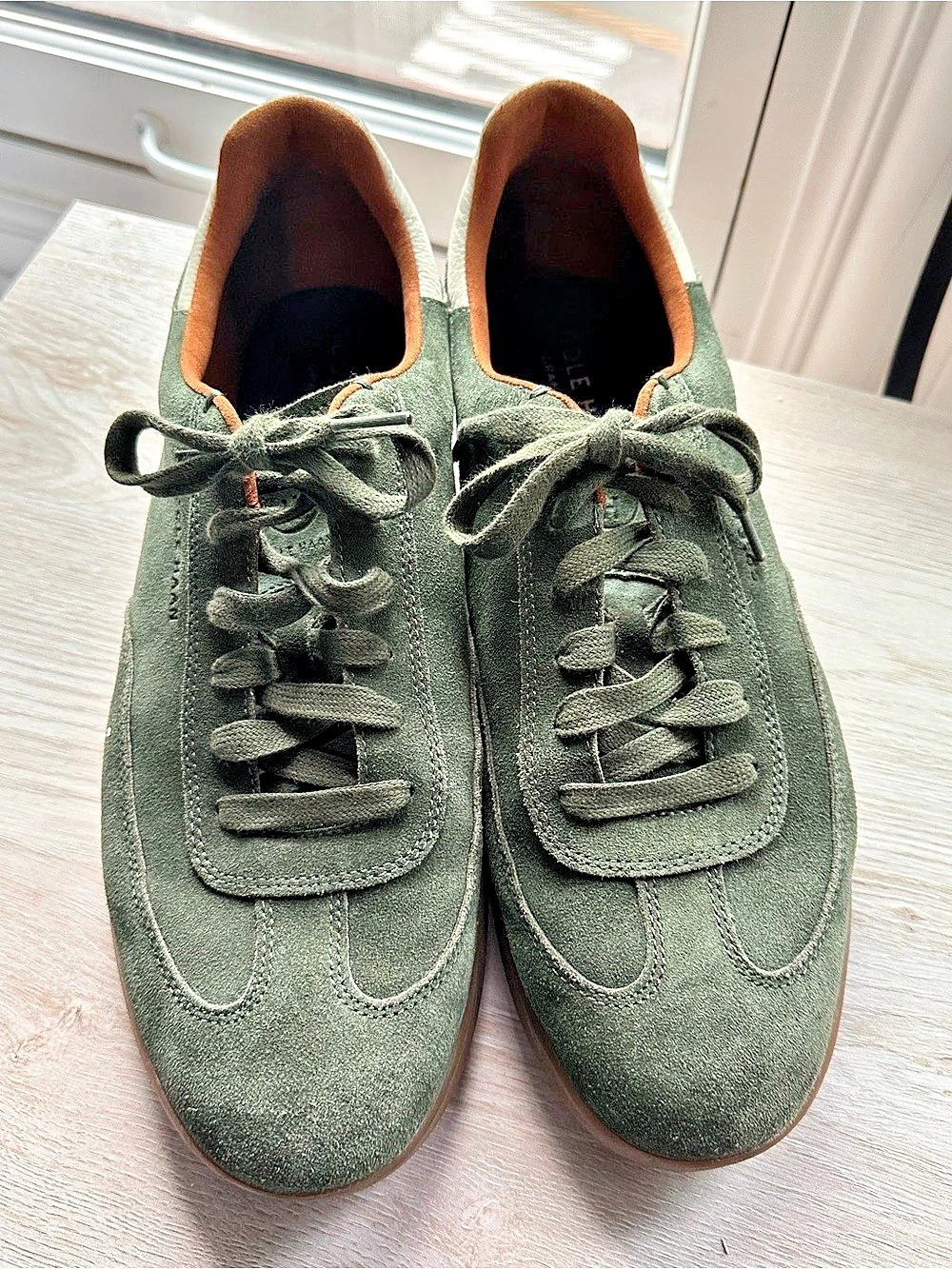 Mens Cole Haan GrandPrø Rally GrandPrø Turf Green Sneakers US 11.5